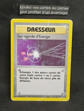 Carte Pokémon Set De Base sauvegarde d'energie 81/102 Wizards vf