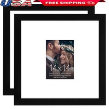 Elegant 14x14 Wedding Photo Frame Signable Picture Frame 2 Pack Celebrations New