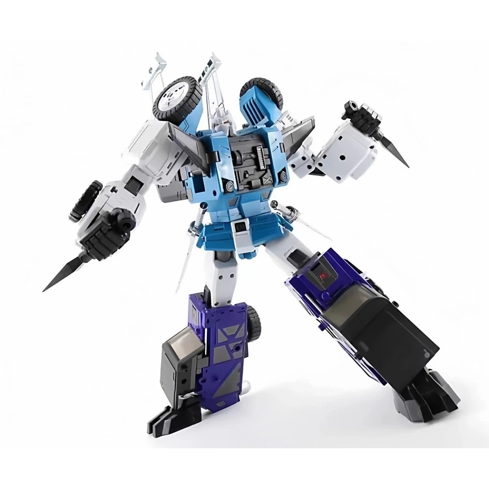 DX9 TOYS DX9 D10 Blue Sixshot Robot Transformable Model Action Figure Collection - Image 3 of 4