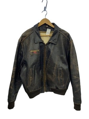 Levi s Leather Jacket 80s A-2TYPE Blouson BLK Used