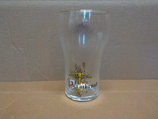 VERRE  ANCIEN  BIERE BRASSERIE ARMBRUST NAIN D ALSACE