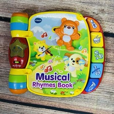 VTech Musical Rhymes Book  Red Interactive Nursery Rhyme Toy  Lights  Sounds