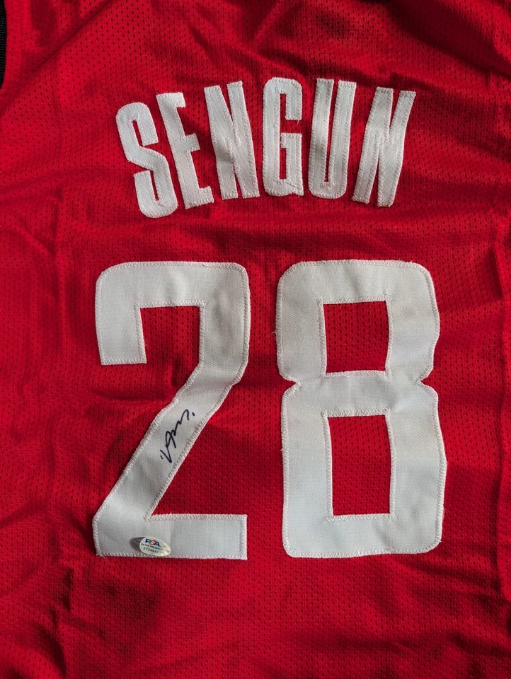 Alperen Sengun Signed Autographed Houston Rockets Jersey w/ COA PSA DNA 3T24942 - Image 3 of 4