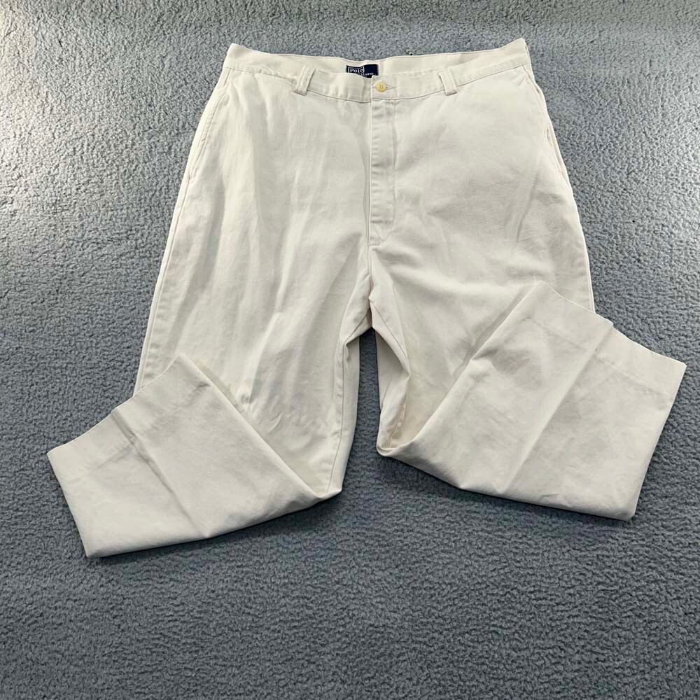 90s Polo by Ralph Lauren USA製 POLO CHINO 1990's Polo Ralph Lauren chinos. Made in USA. 34x31. great