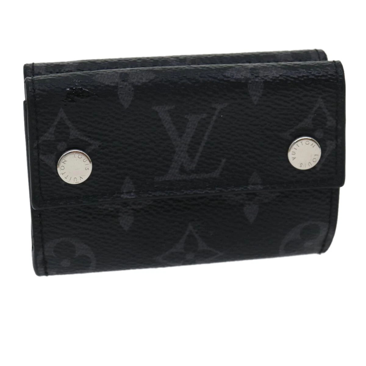 LOUIS VUITTON Monogram Eclipse Discovery compact wallet Wallet