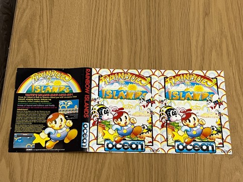 Amiga Ocean Rainbow Islands Vintage Game - Working -👽👾Retro Gift Idea👾👽 - Afbeelding 23 van 24