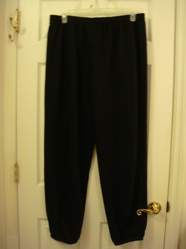 Pantalones deportivos Mission Ridge para hombre negros cintura elástica y puños talla XL nuevos con etiquetas - Imagen 4 de 4
