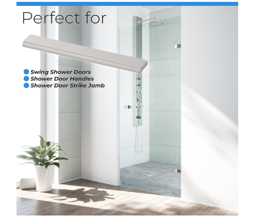 Shower Door 21/2" Long Glass Shower Door Replacement