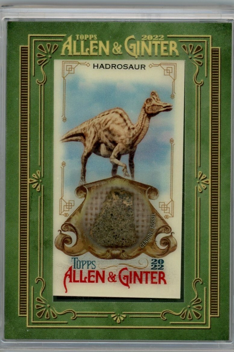 HADROSAUR 2020 Topps Allen & Ginter DNA Dinosaur Bone Relic HADROSAUR 2020 Topps Allen & Ginter DNA Dinosaur Bone Relic