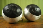 70s Grundig Audiorama Spherical Speakers 210 Ball Speaker Vintage Retro 60s 2