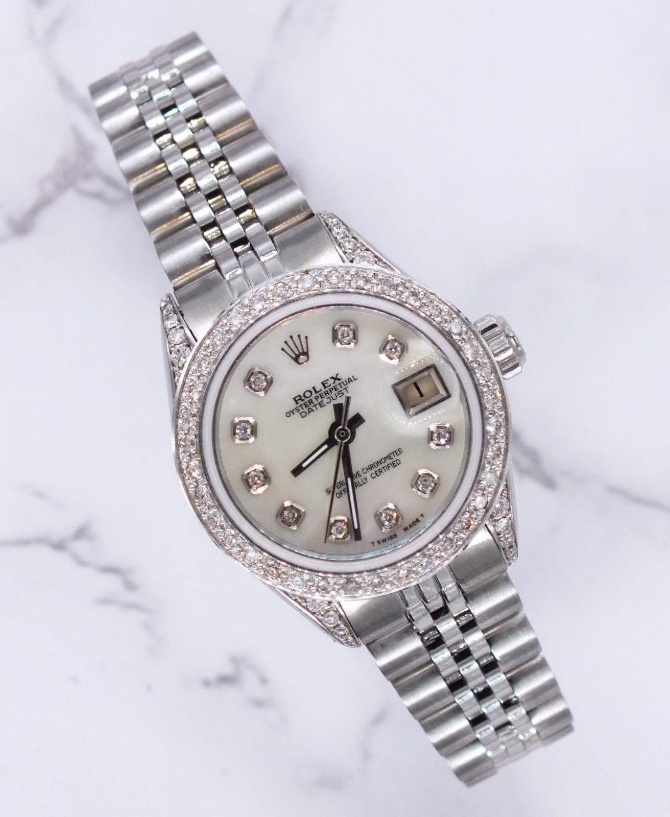 Rolex Datejust with Mother of Pearl