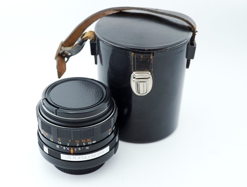 Nice vintage Zebra PENTACON auto 1.8/50mm M42 mount portrait lens DDR - Picture 8 of 12