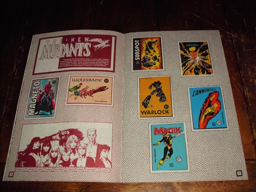 VINTAGE MARVEL UNIVERSE STICKER ALBUM SIGNED BY ARTHUR ADAMS RARE AVENGER M 1986 - Picture 7 of 21