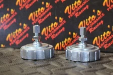 2 x Vito's TORS REMOVAL CAPS carburetor carb tops + adjusters Yamaha Banshee