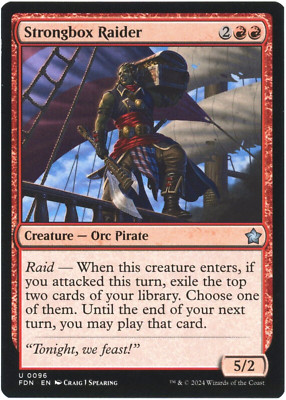 Strongbox Raider - 0096 - Foundations - Magic the Gathering (MTG)