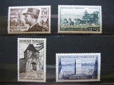 FRANCE neufs  n° 919 à 922 (1952)
