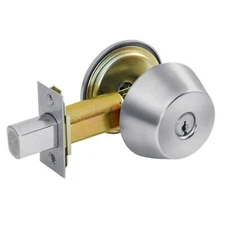 Corbin Russwin DL2111-626 Single Cylinder Deadbolt Keyway Satin Chrome Finish