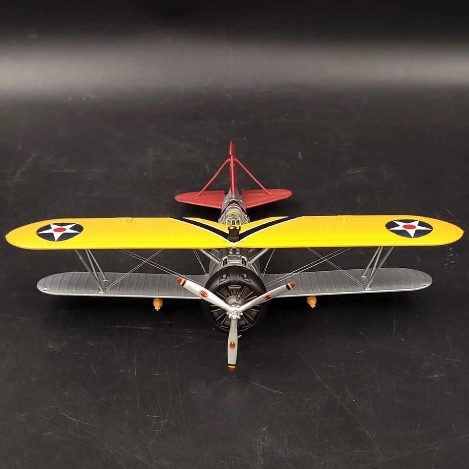 Hobby Master 1/48 Grumman F3F Bi-Plane VF-5 USS Yorktown 1930's HA7307 - Image 4 of 4