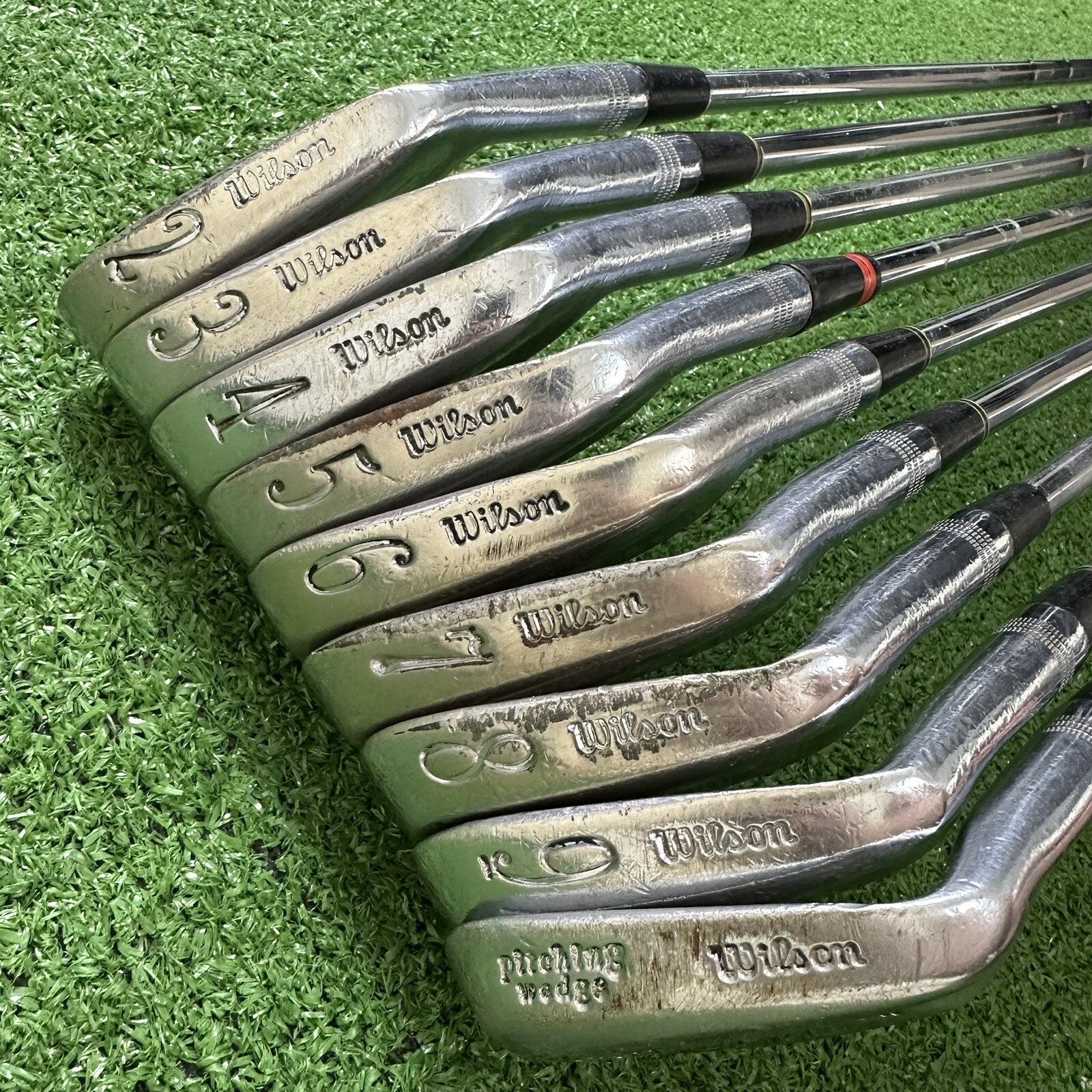 Wilson Staff Tour Blade Iron Set 2PW Dynamic Stiff Flex Steel RH eBay