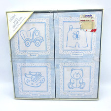 C.R. Gibson Baby's First Artwork Four Ready To Hang Canvas Prints Baby Boy