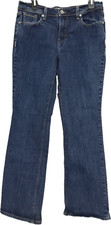 Levi's 515 Bootcut Jeans Women's Size 10 Blue Denim Mid Rise Stretch Flap Pocket