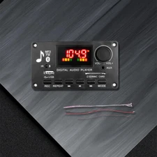 Amplifier Decoder Board 2 x 40W with Bluetooth 5.0, MP3 Player and IR FM Radio,