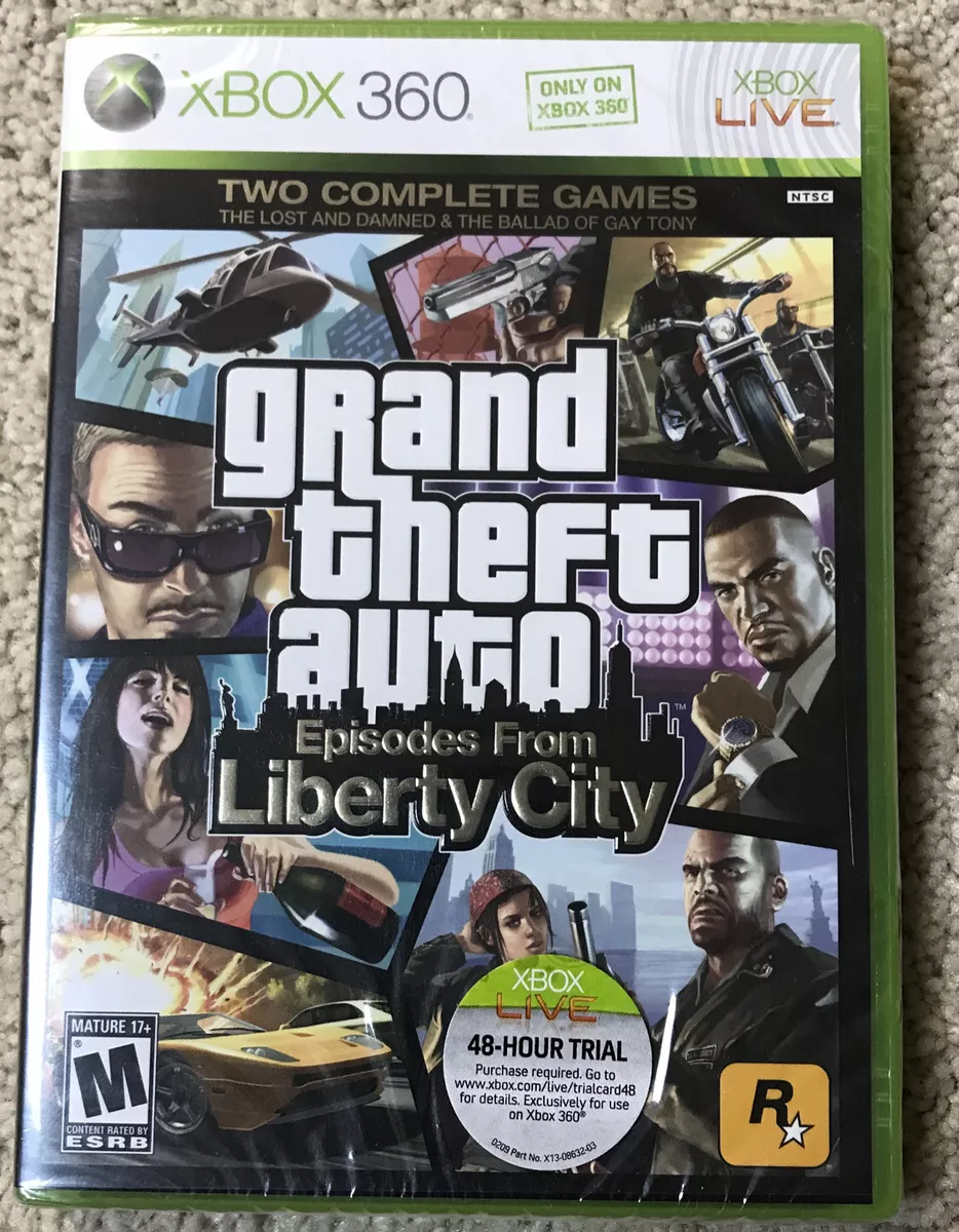 Game Grand Theft Auto: Episodes From Liberty City - XBOX 360 em