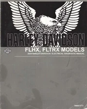 Electrical Diagnostic Manual Repair EDM 2024 Harley Davidson FLHX FLTRX models