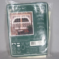 Heritage Lace Ecru Apple Basket Tier 60" x 30" - 6175E-6030 - Made in the USA