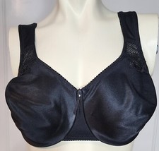 Olga Truly Timeless Seemless Black Bra Size 38C Style 35119