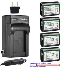 Kastar Battery AC Travel Charger for Sony NP-FW50 BC-VW1 ILCE-6000 Alpha a6000
