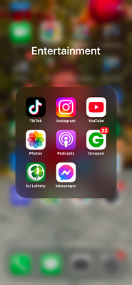 Tik Tok installed Apple iPhone 12 Pro Max - 512 GB - Graphite (Unlocked)