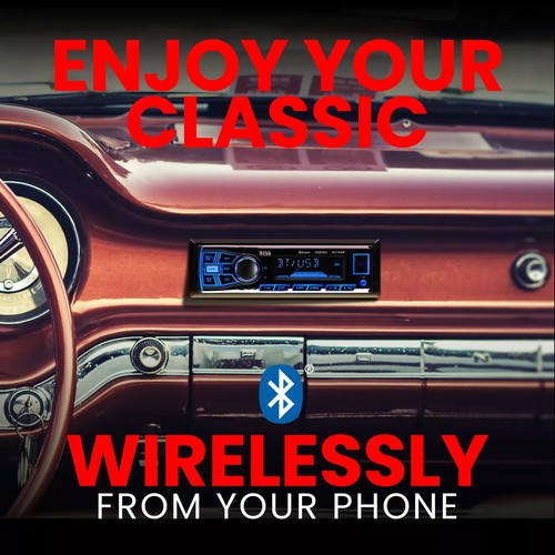 BOSS Audio 611UAB Single DIN Multimedia Player Car MP3 Radio Receiver Head Unit - Picture 3 of 5