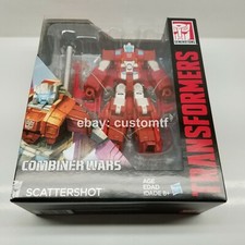 Hasbro Transformers Combiner Wars Voyager Class Scattershot Red Silverbolt   B3