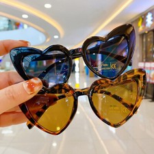 Heart Shaped Sunglasses Children'S glasses Fashionable Heart Shaped Sunglasses