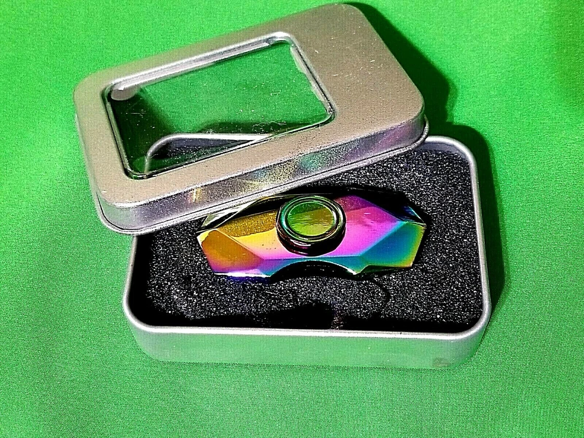 Rainbow fidget hotsell spinner ebay