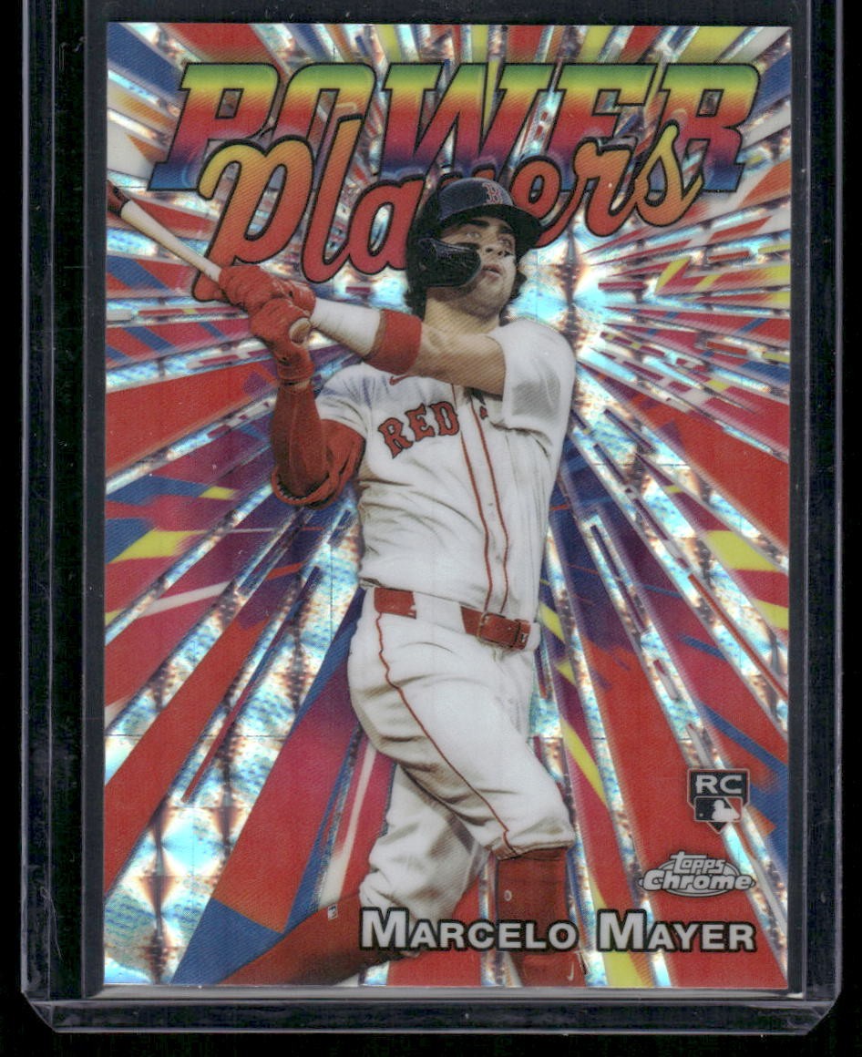 2025 Topps Chrome Update Marcelo Mayer Power Players