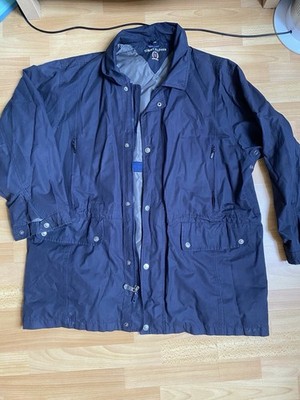 Vintage Tommy Hilfiger Navy Lion Crest Utility Jacket - Mens XL