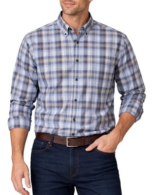 Casa Moda Comfort Fit Shirt Blue/Navy Check