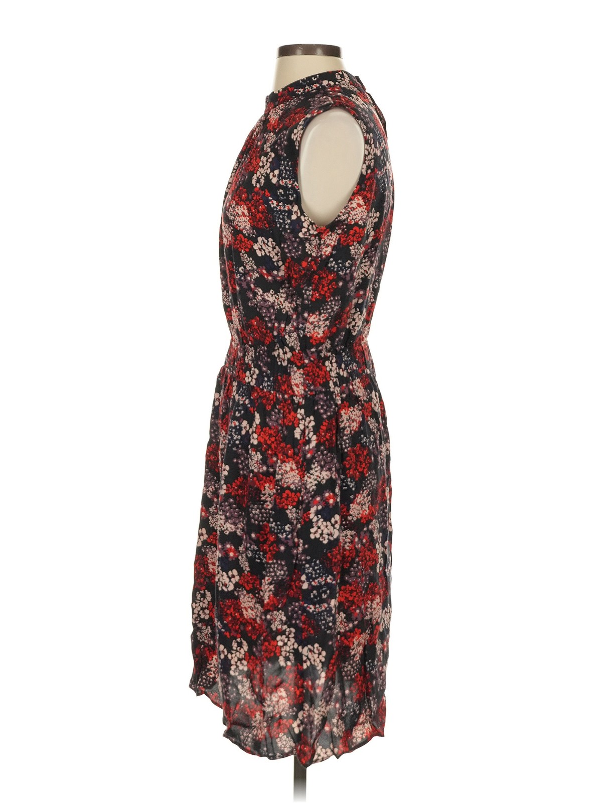 Uniqlo Women Red Casual Dress S thumbnail 4