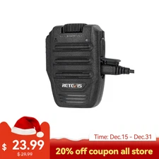RETEVIS HWN001 Bluetooth Wireless Remote Speaker Mic for RB37 RB89