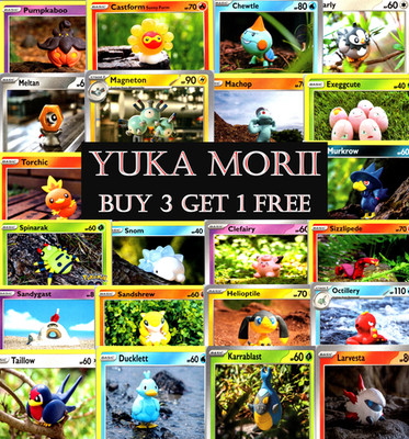 Yuka Morii Pokémon Cards - Reverse Holo/Non Holo - Choose Your Card
