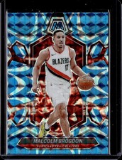 2023-24 Panini Mosaic #190 Malcolm Brogdon Reactive Blue