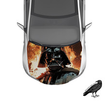 Darth Vader Star Wars Anime Hood Wrap Weatherproof Vinyl Car Decal 50 X 65 Darth Vader Star Wars Anime Hood Wrap Weatherproof Vinyl Car Decal 50 X 65