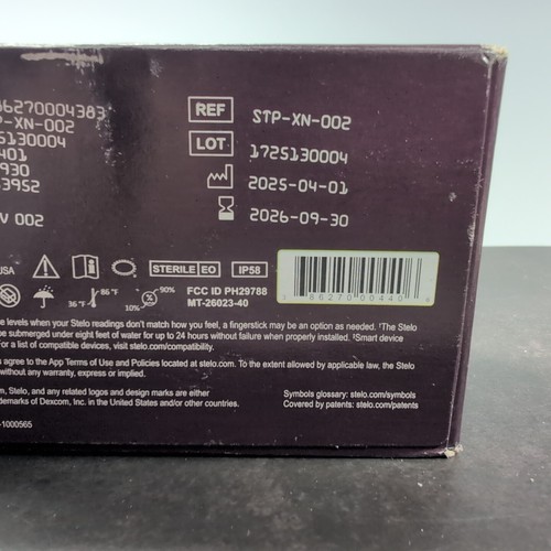 Stelo Glucose Biosensor Kit (2 Pack) By Dexcom Diabetes - Exp 09/30/26 - Picture 9 of 16