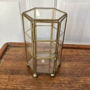 Vintage Glass Display Case | eBay