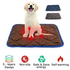 Winter Pet Thermal Mat Self Warming Heating Hot Pad Mat for Pets Cat Dog Bed US