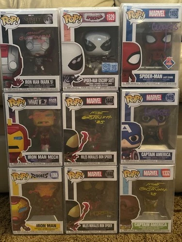 AUTOGRAPHED Avengers & Spider-Man Funko POPs! *YOU CHOOSE*