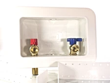 1 Pack Washing Machine Outlet Box Sweat with Center Drain Inlet 1/2 inch