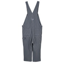 NEW Big Smith Men's Hickory Stripe Bib Overalls Blue White USA Made 42x30 - AC